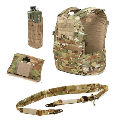 Modular Plate Carrier Loadout Combo